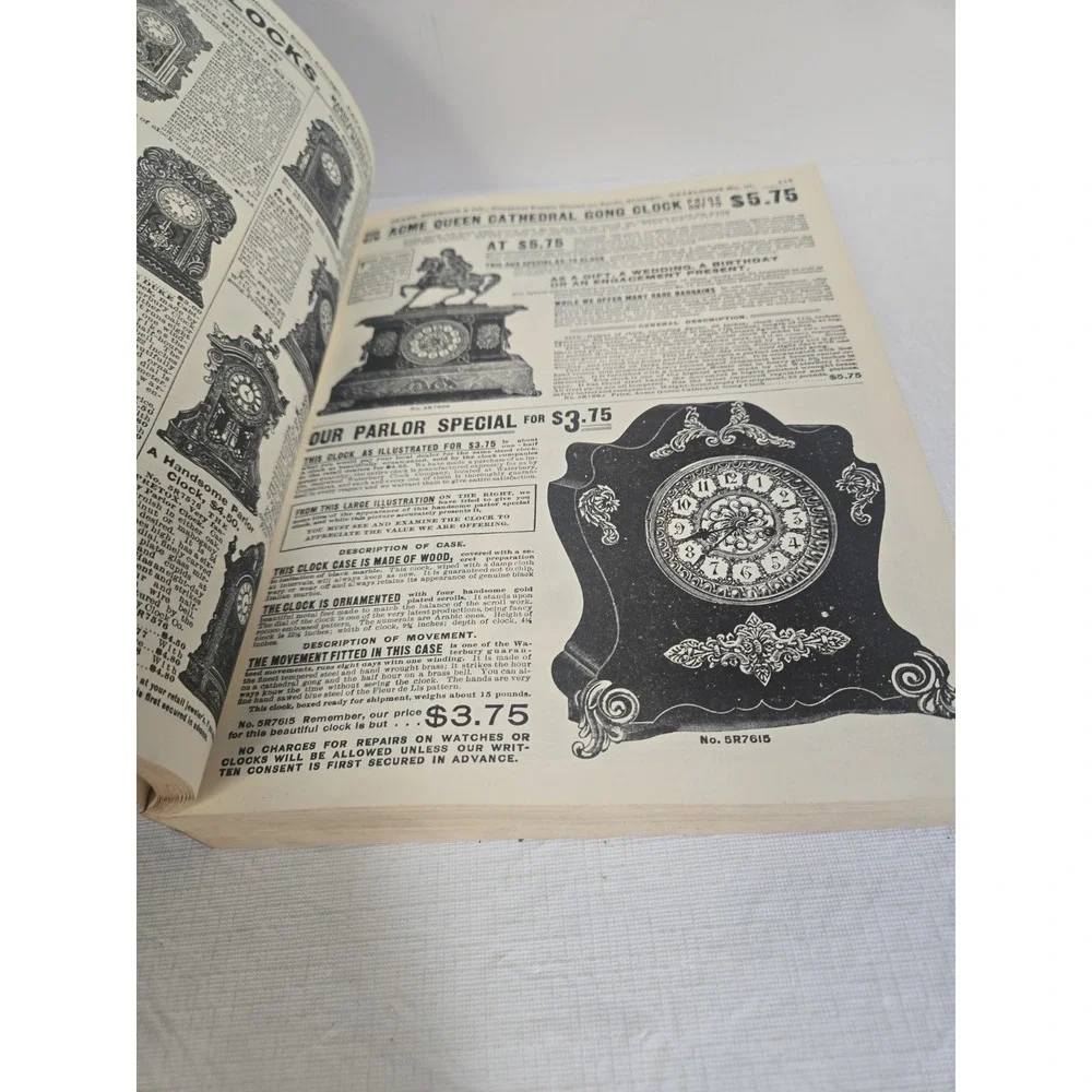 Sears‎ Roebuck Catalog Reprints 1900 1902 Lot of 2 Advertising Ephemera Books